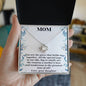 Mom You Are The Piece That Holds Us Together- Love Knot Necklace