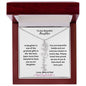To Our Beautiful Daughter - Flower Name Necklace