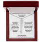 To Our Beautiful Daughter - Flower Name Necklace