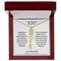 To Our Beautiful Daughter - Flower Name Necklace