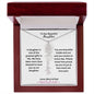 To Our Beautiful Daughter - Flower Name Necklace