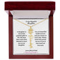 To Our Beautiful Daughter - Flower Name Necklace