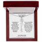 To Our Beautiful Daughter - Flower Name Necklace