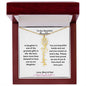 To Our Beautiful Daughter - Flower Name Necklace