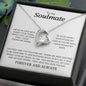 To My Soulmate | I Will Love You Until The End - Forever Love Necklace