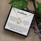 To My Soulmate | I Will Love You Until The End - Forever Love Necklace